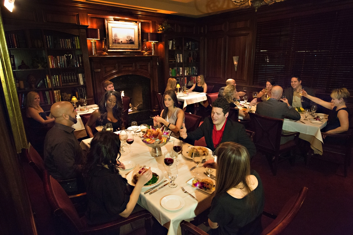 Holiday private dining